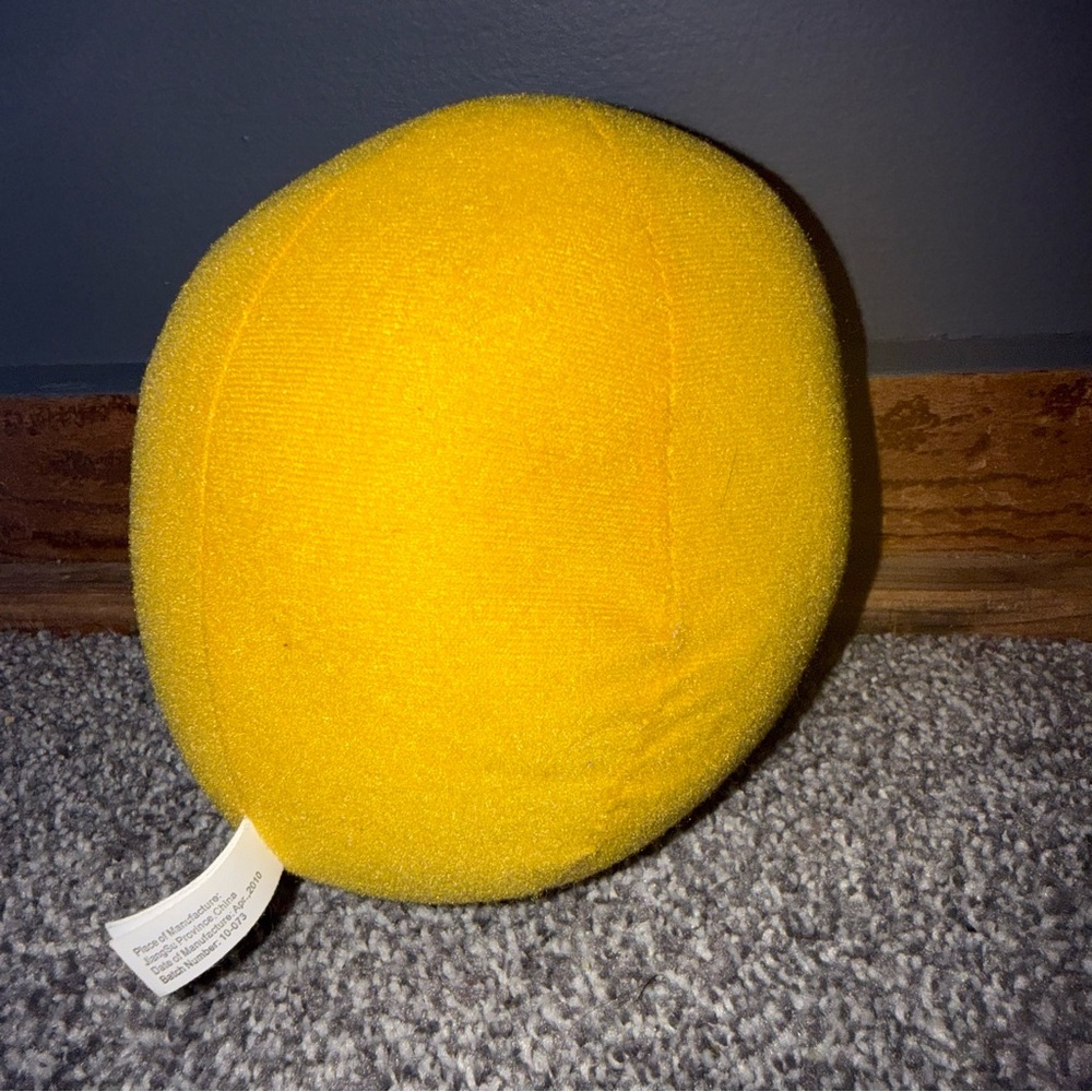 Pac-Man Plush Toy Yellow Classic Video Game Character Soft Stuffed - Picture 4 of 8
